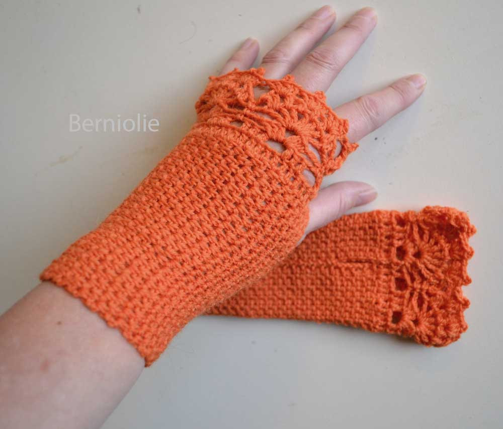 ALEXIA, Crochet glove pattern pdf