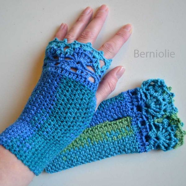 ALEXIA, Crochet glove pattern pdf