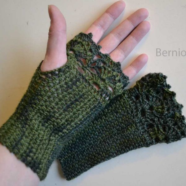 ALEXIA, Crochet glove pattern pdf