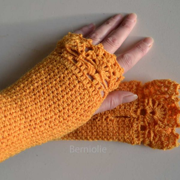 ALEXIA, Crochet glove pattern pdf