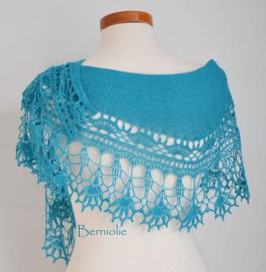 ILVY, Crochet shawl pattern pdf