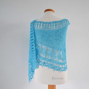 JULIETTA, Crochet shawl pattern pdf