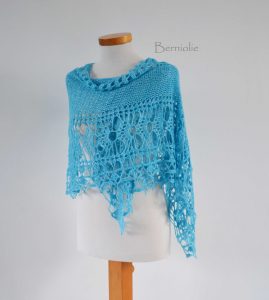 JULIETTA, Crochet shawl pattern pdf