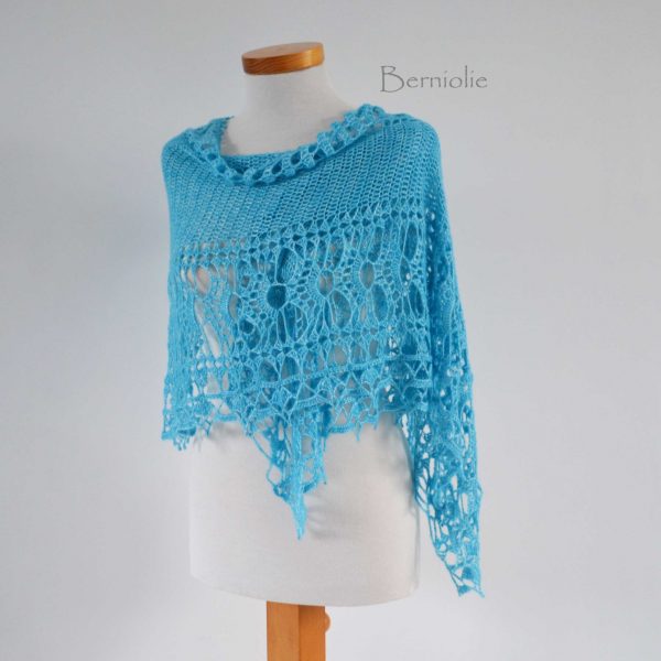 JULIETTA, Crochet shawl pattern pdf