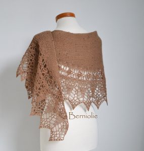 SAMMY, Crochet shawl pattern pdf