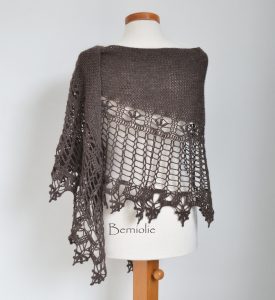 SIOBHAN, Crochet shawl pattern pdf